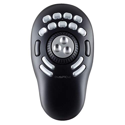 Contour ShuttlePro V.2 Shuttle Wheel voor Mac/Win (15 toetsen, USB) zwart