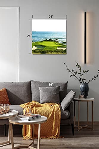 Pb California Golf Course - Framed - Canvas Print Home Decor Wall Art, Gallery Wrap Inner Frame, 27X39 #TOP2