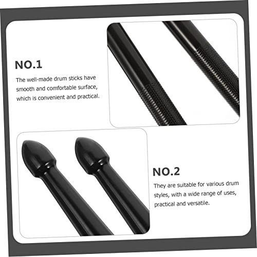 3 pares de baquetas de nylon para batería miniatura 7