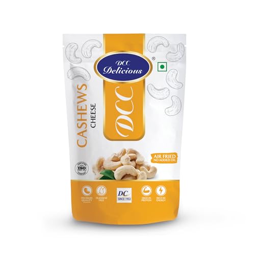 Image of DCC DELICIOUS Roasted Cashews (Cheese), 80Grams | Dry Roasted | Air Fried