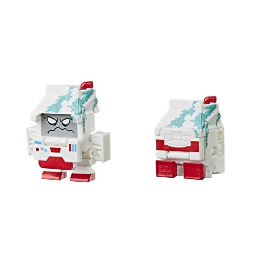Transformers Botbots – Pack of 8 Figures 4 cm to Collect – 2-in-1 Transformable Toy