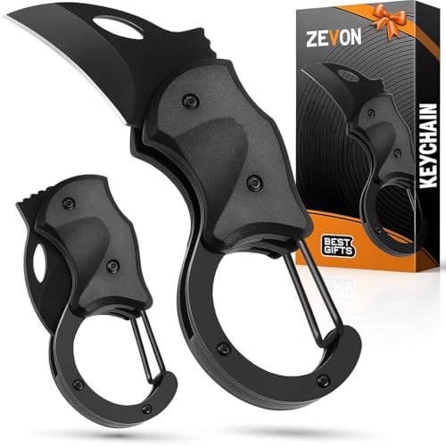 Image of ZEVON Gadgets Home Tools, Car Keychain And Lanyard Strap, Gift For Men, Multipurpose Tool, Red