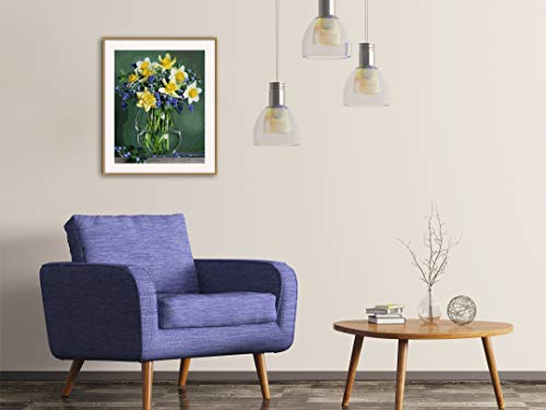 Schipper 609130789 Malen nach Zahlen - Frühlingsblumen - Bilder malen für Erwachsene, inklusive Pinsel und Acrylfarben… – Bild 5