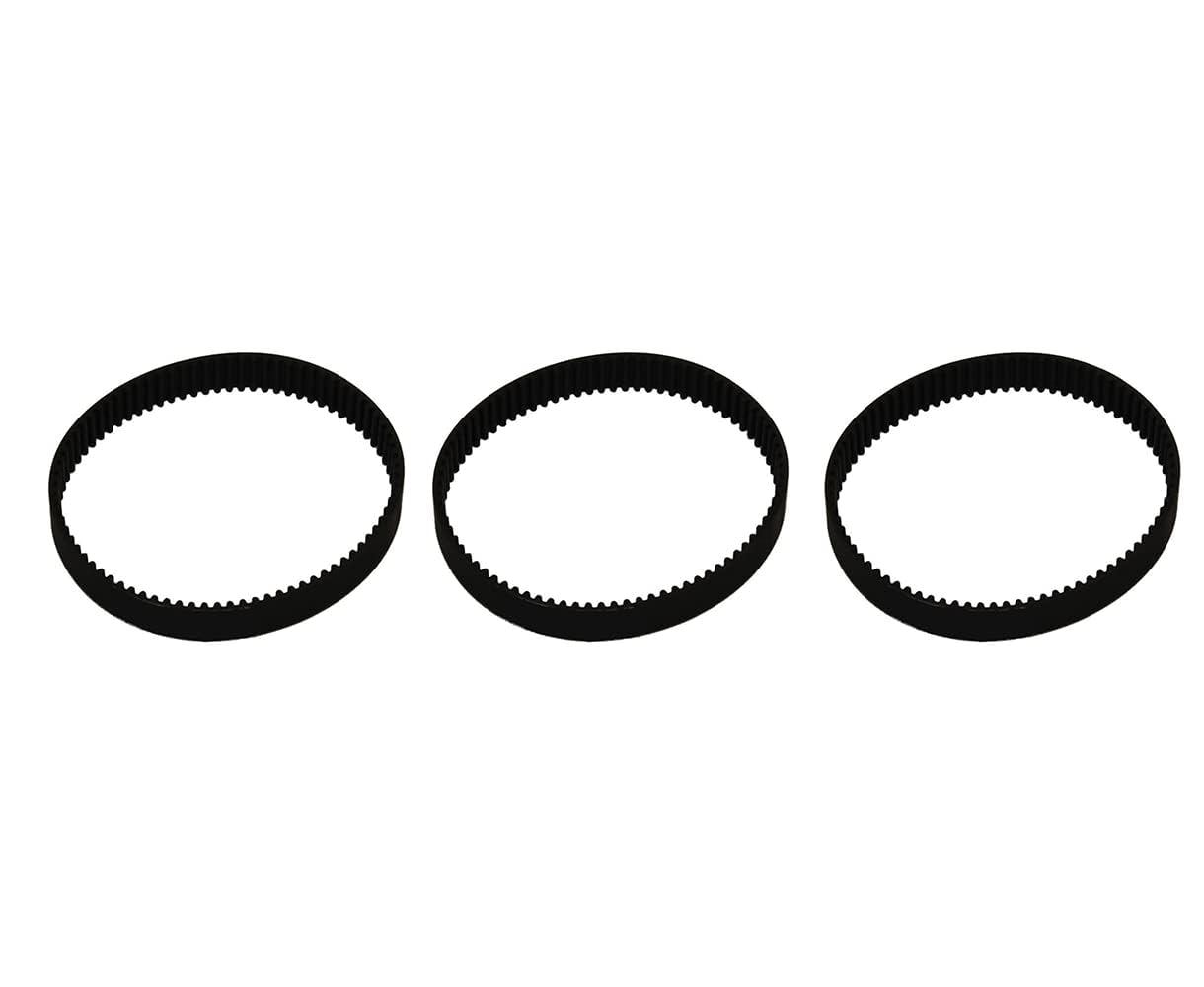 203-1329 2031329 Vacuum Cleaner Style 15 Geared Belt Replacement for Bissell Fits for Bissell Healthy Home Vacuum Models 2007 20078 22839 1986 1964 19862 19863 2283, 3-Pack