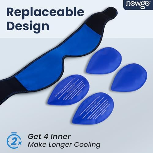 NEWGO Wisdom Teeth Ice Pack Head Wrap for Face, Jaw Toothache, FSA Eligible Alternate view