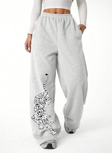 Image of Girls Cargo Pants High Waist Loose Fit 6 Pocket Baggy Cargo Pants for Kids