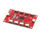 PureBowlic 8-K-I2C-Multiplexer-Erweiterungsplatine, Qwiic-kompatibler Splitter für 1,65 V-5,5 V Bereich, -40 bis 85 °C Temperaturbeständigkeit, 1 mm Pitch 4-poliger Stecker für