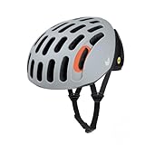 DESIGN: Costruzione leggera in-mold a 2 strati, con un peso di soli 255 g (taglia MD), compatibile con coda di cavallo e occhiali da sole.