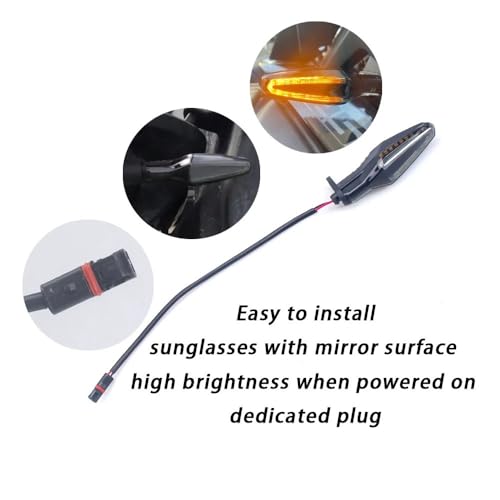 Luz intermitente de freno trasera para motocicleta en rutas de aventura R1250GS y ADV 4