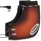 CXWXC 自転車 ハンドルカバー 電熱 防風 再帰反射 防水 フラットハンドル対応 秋冬 クロスバイク、ママチャリなど用 ブラック (CX-012M/ 電熱)