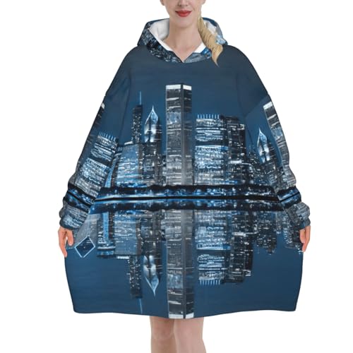 Couverture à capuche contre le froid sweat plaid flanelle épaisse