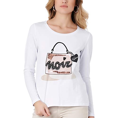 Camiseta CAFE' NOIR Manga Larga con Bolsillo Ropa Hombre JT315