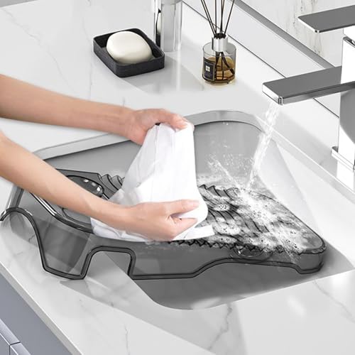 Tabla de lavar ropa interior con portajabón para baño 3