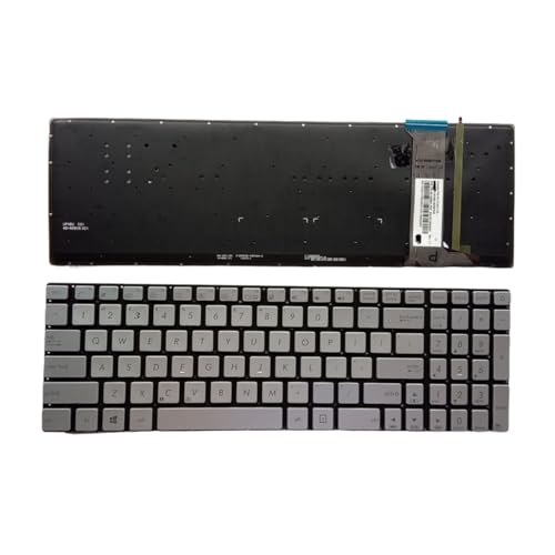 Clavier américain US pour ASUS G551 GL551 N551 argenté rétroéclairé