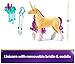 Unicorn Academy, Leaf with 2 Riding Accessories, 11”, Compatible with Ava, Dolls & Unicorn Toys for Girls Ages 4 and up