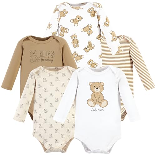 Image of Hudson Baby Unisex Baby Cotton Bodysuits
