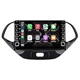 Pantalla Coche para Ford FIGO 2015-2018? Enlace Espejo iOS, Navegación, G00Gle Asistente de Voz, Siri, FM, Aux, Bluetooth, 8 Nuclear 6G+128G
