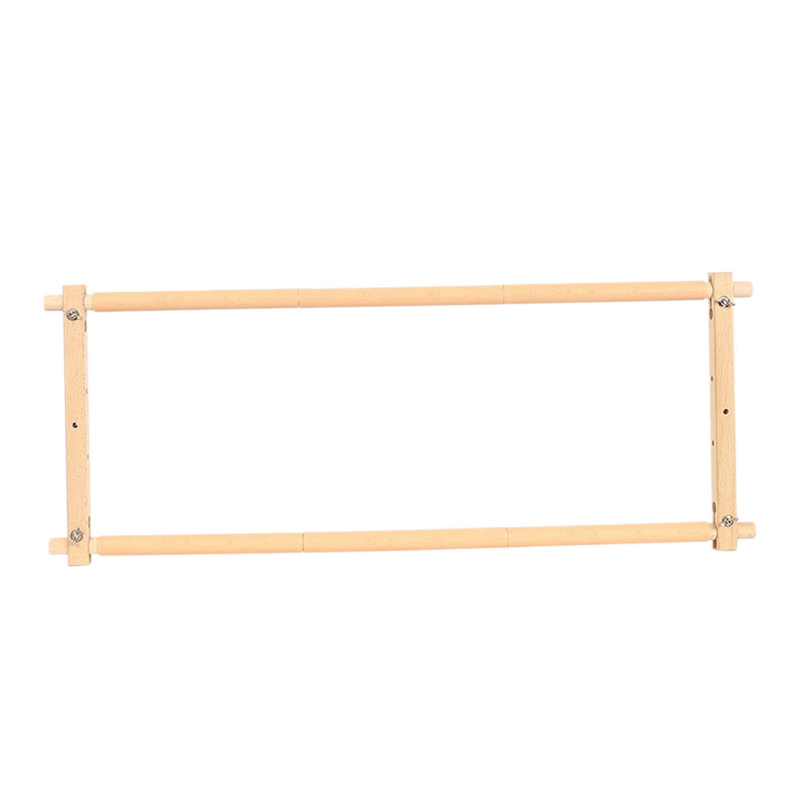 harayaa Soporte para Punto de Cruz, Marco de Desplazamiento, Costura de Madera portátil Profesional para el hogar, Marco de Punto de Cruz Rectangular