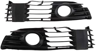 FLY MEN Guards de Grille 1pair Avant inférieur Pare-Chocs Phares antibrouillard Grille Grill LH & RH for Volkswagen VW Passat B5.5 2000-2005 Pare-Chocs