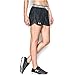 Under Armour Women's Play Up Mesh Short, Black/White, Medium