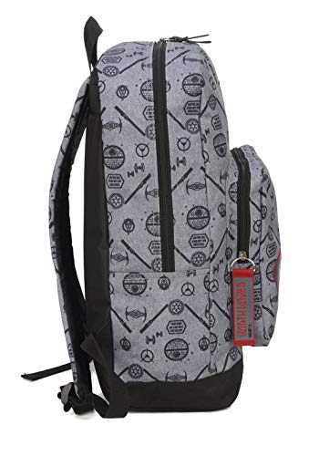 Mochila Costas Star Wars Cinza Darth Vader Original Garantia