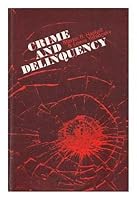 Crime and delinquency B0006CPFBQ Book Cover