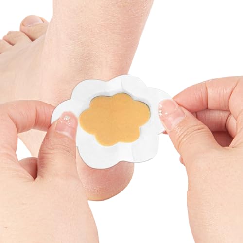 Parches para Ampollas en el Talón,50 Unidades de Calcomanías para Talones | Parches Impermeables e Invisibles para Callos, Ampollas y Fricción, Unisex