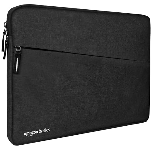 Amazon Basics Laptop Bag Sleeve Case Cover Pouch for Men & Women | 15.6 Inch Laptop/MacBook, Office/College Laptop Bag | Side Handle | Multiple Pockets | Water Repellent | Shock Absorber (Black) Amazon Basics Laptop Bag Sleeve Case Cover Pouch for Men & Women | 15.6 Inch Laptop/MacBook, Office/College Laptop Bag | Side Handle | Multiple Pockets | Water Repellent | Shock Absorber (Black)