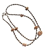 Cadena de teléfono de disco redondo resistente a caídas con estampado de animales, correa ligera y ajustable para actividades al aire libre, cordón para teléfono con cierre