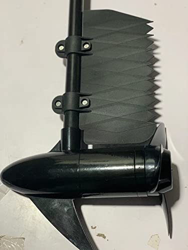 Nyvoozy Rudder Clamp On Boat Rudder Fits Most 24 To 55" Trolling Motors, Kayak Rudder Kit Designed For Kayak, Canoe, Angling Boat, Etc, Electric Motors Rudder Clamp Widely Use For Canoe, Jon Boat, Etc #TOP3