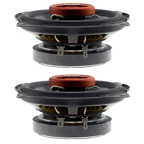 EDGE Audio EDST214-E6 4” Co-axial speaker - 40/80 W (RMS/MAX), Black