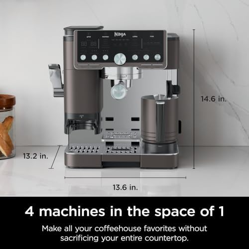 Ninja Luxe Café Pro Series, Espresso, Cold Brew, Hot Water, ES701BR — view 10