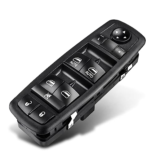A-Premium Master Power Window Switch - Front Left - Compatible With Chrysler 200 2015-2017, 300 2011-2012 & Dodge Charger 2011-2014 & Ram 1500 2016 - Replace# 68139805Ab, 68231805Aa, 56046823Ae #TOP9