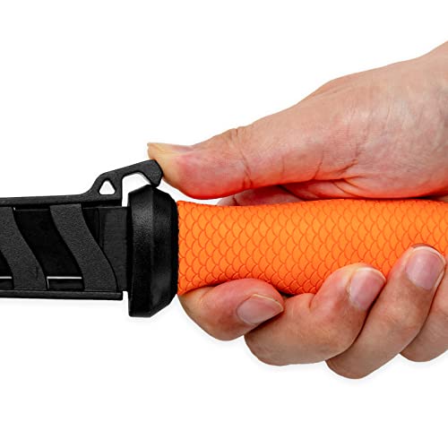 Dispatch Fish Fillet Knife And Bait Knife - Stainless Steel Blade With Corrosion Resistant Coating - Golf Leather Handle With Sheath, Perfect For Fresh Or Saltwater #TOP5