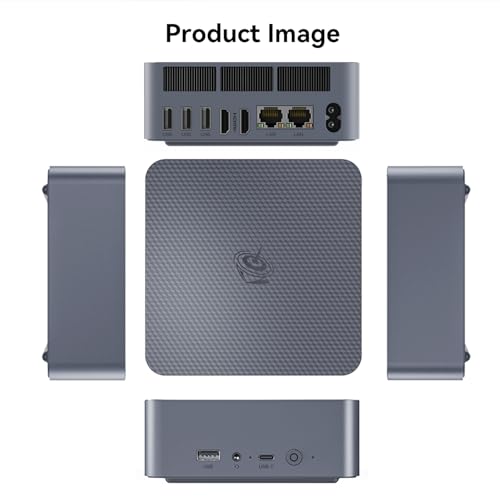 Image of Beelink EQI Mini PC W11 Pro, i5-12450H(8C /12T up to 4.4 GHz), 32GB DDR4 1TB NVME SSD with Intel UHD Graphics Built in PSU WiFi 6 /BT5.2 /Dual Display Mini PC Computer