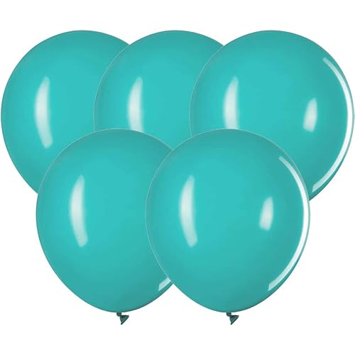 25 PCS 18 inch Turquoise Teal Big Balloons Quality Turquoise Teal Latex Balloons Party Decorations