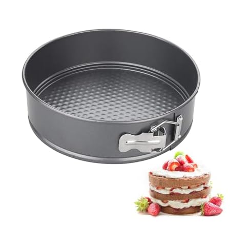 SUJIBHI 20 cm Non-Stick Springform Cake Tin Cover