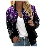 Genérico 2025 Mujeres Casual Moda Lentejuelas Chispeante Lentejuelas Chaqueta Mujer Chaleco Chaqueta bomber de lentejuelas coloridas para mujer