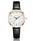 CIVO Orologio Donna Lettura Facile: Quadrante Piccolo con Numeri Arabi 3-Lancette per Uso Quotidiano...