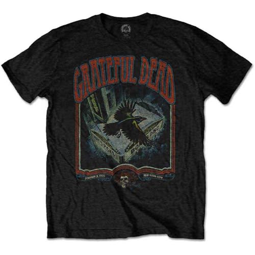 T-Shirt Grateful Dead rétro noir pour vos soirées concert et festivals rock