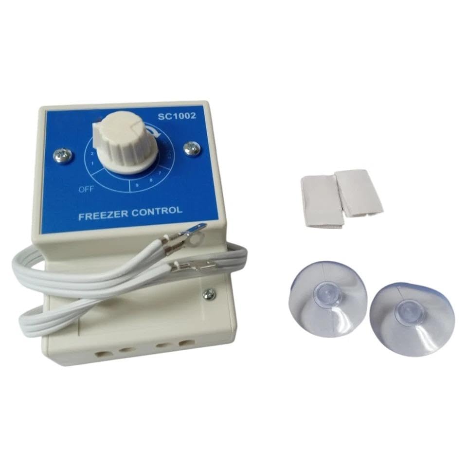 SC1002 Universal Freezer Cold Control Thermostat, Air Sensing, Two Wire, Temperature Range -5 to 38°F
