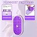 Spritz Defur Comb for Cats, New 3-in-1 Cat Steam Brush for Massaging and Cleaning Shedding Pets, Comb for Long and Short Hair Cats and Dogs Grooming Tool (Purple)