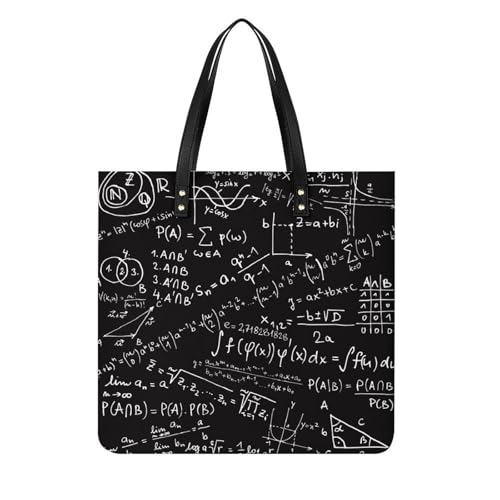 Sac shopper mathématiques : fini le manque de place avec ce grand tote bag de voyage