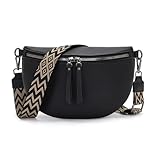 Vezluax Caja Regalo Lujo con Bolso Bandolera para Mujer Cumpleaños Aniversario San Valentín Día de la Madre Navidad Regalo Original Sorpresa Romántica Novia Esposa Ella Bolso Negro