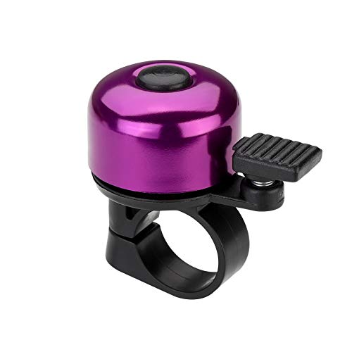 Paliston Bike Bell Bicycle Bell Crisp Sound for Adults Kids Boys Girls Purple