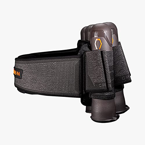 Carbon Paintball Crbn Harness Strapless 5+8 Pod Pack - Black Heather (Small/Medium) #TOP5