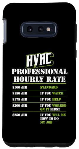 Galaxy S8+ Professional Hvac Tech Hourly Rate AC Repairman Designer Case
