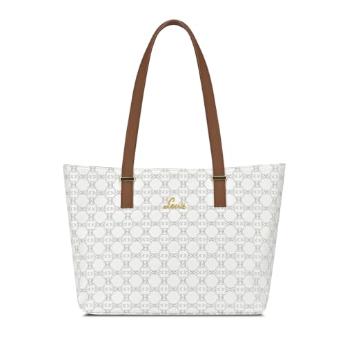 Image of Lavie Women's Mabel Solid Tote Handbag for Women | Tote Bag For Work | Ladies purse | Stylish Shoulder Bag | Gift For Ladies