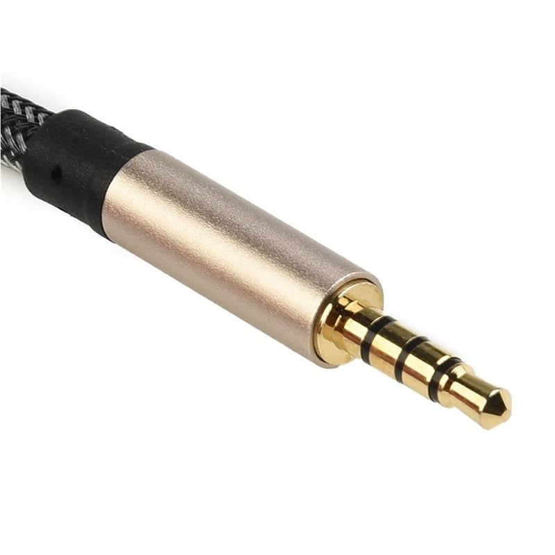 Câble audio-vidéo coaxial numérique stéréo 3,5 mm mâle vers SPDIF for RCA for TV, barre de son, enceinte, système audio domestique(1M,1pc)