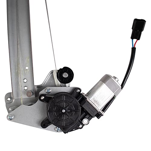 Image of TRQ Front Passenger Side Power Window Motor and Regulator Assembly Compatible with 2016-2021 Honda HR-V
